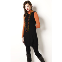 WYSE BODYWEAR - Serena Tunic (8126 - Black)