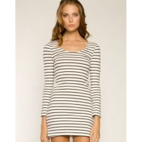 BETTY BASICS - Cindy Scoop Dress (BB211 - Black, Black/White, White/Black)